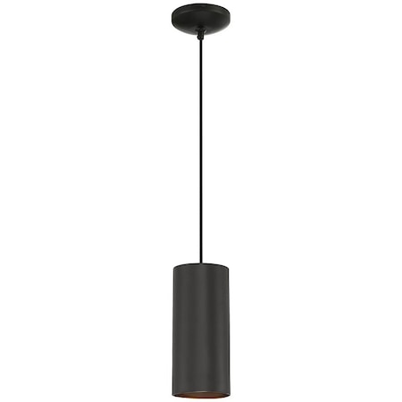 Access Lighting Pilson, LED Pendant, Matte Black Finish, Steel 29001LEDDLP-MBL-C